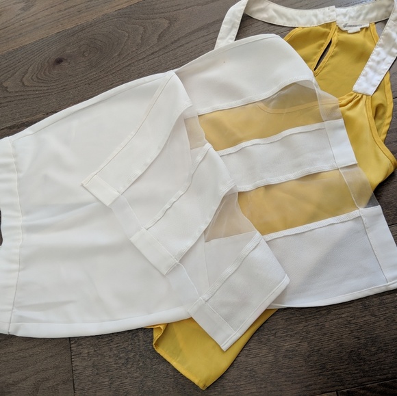 HOMMAGE LA White Pencil Skirt - Picture 8 of 8